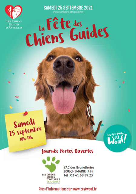 Journée Portes Ouvertes 2021 - Les chiens guides du0027aveugles de lu0027ouest